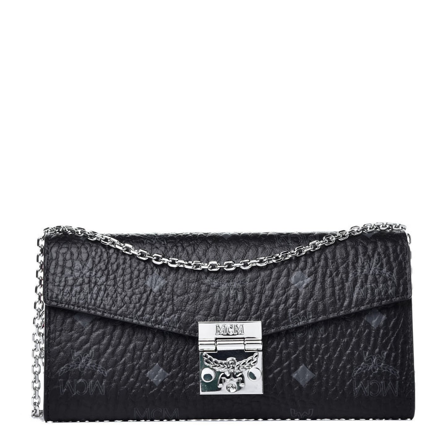Visetos Patricia Continental Crossbody Wallet Black