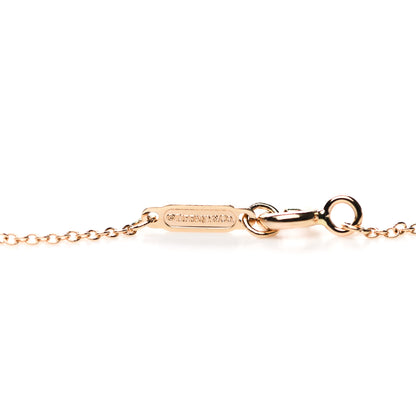 Tiffany 18K Rose Gold Chain Necklace 16" 5 of 5