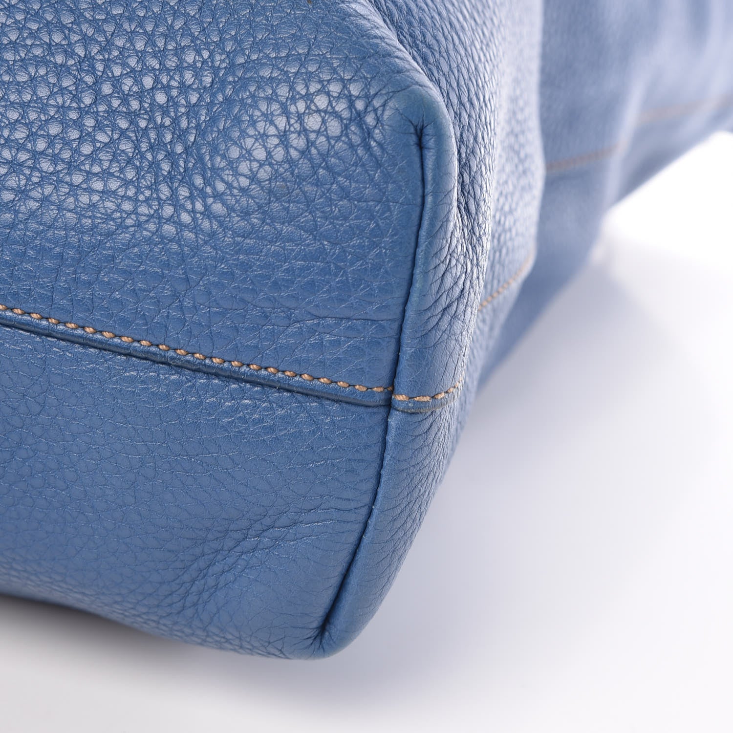 Prada Vitello Daino Tote Cobalto 18 of 18