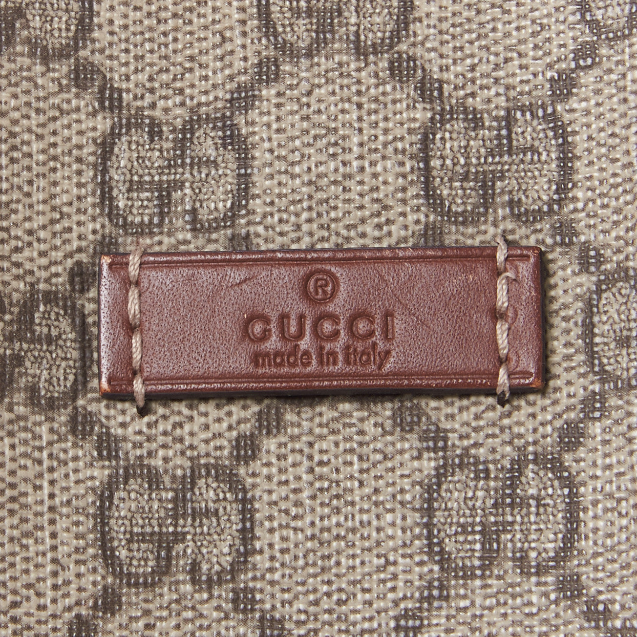 GG Plus Monogram Medium Joy Tote Brown
