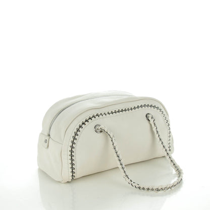 Chanel Smooth Calfskin Medium Luxe Ligne Bowler White 3 of 7
