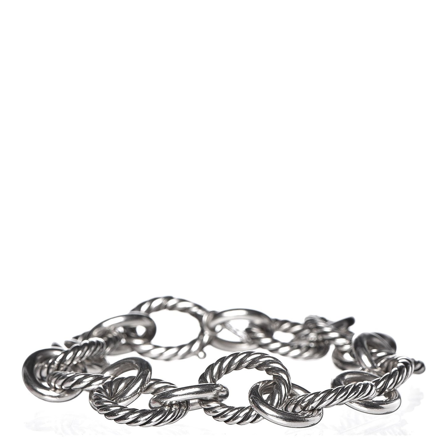 Sterling Silver 12mm Large Oval Link Bracelet