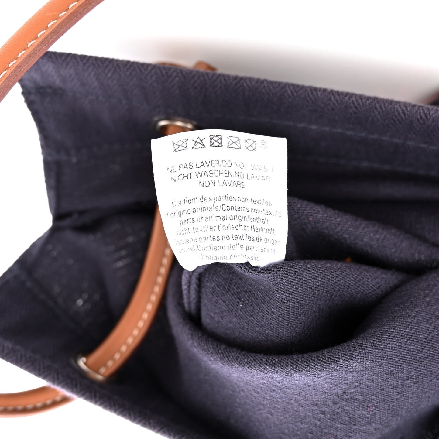 Canvas Swift Aline Grooming Bag Navy