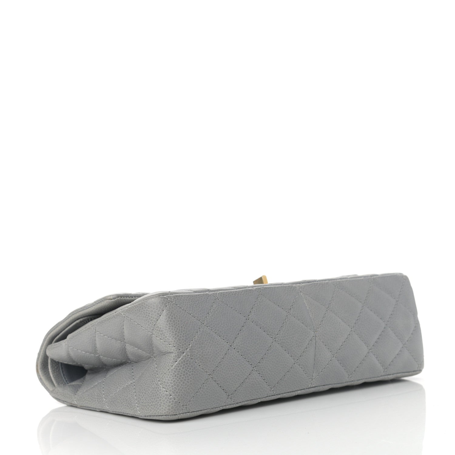 Chanel Caviar Quilted 2.55 Reissue 226 Flap Light Grey 4 of 13
