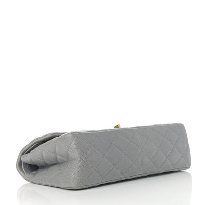Chanel Caviar Quilted 2.55 Reissue 226 Flap Light Grey 4 of 13
