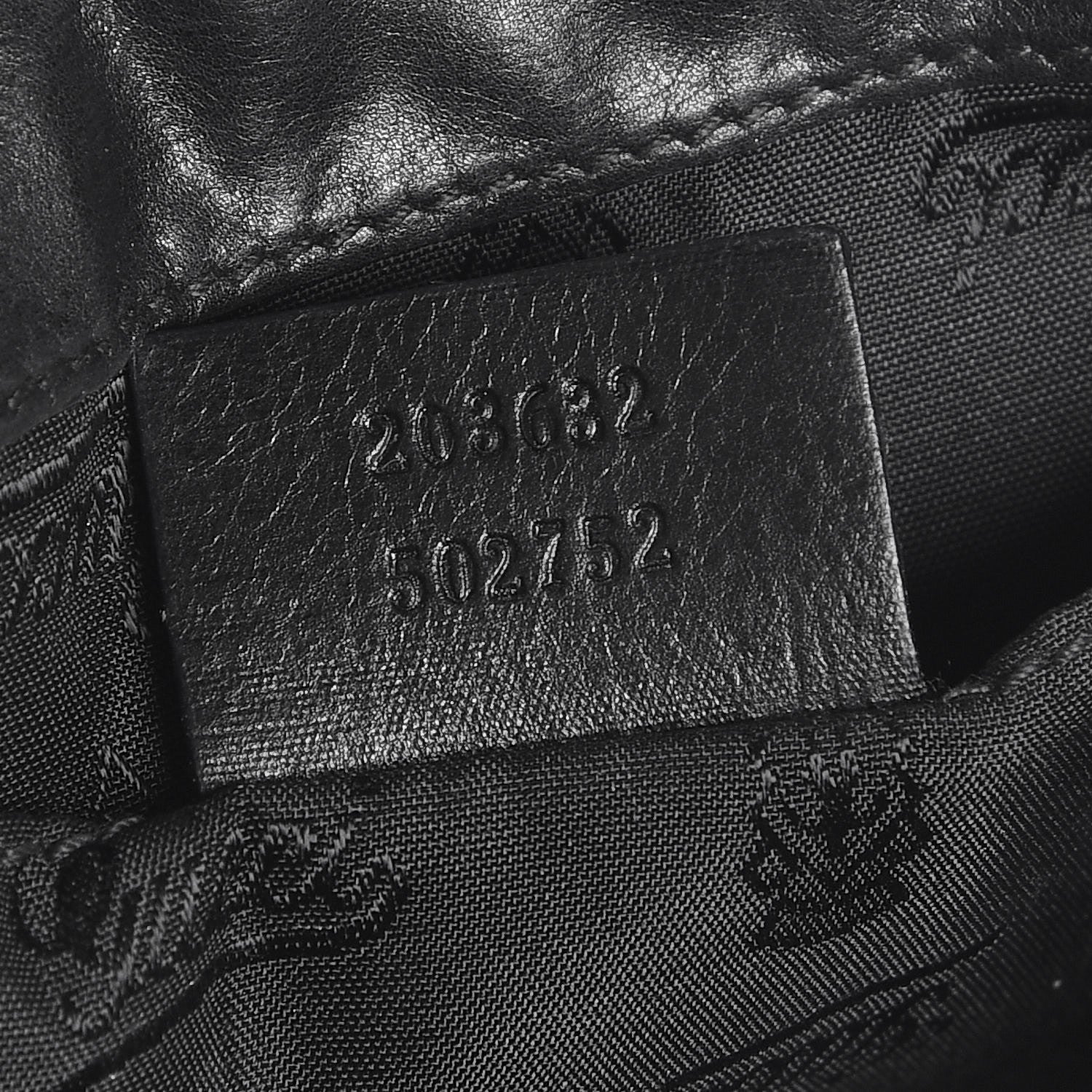 Gucci Calfskin Small Hysteria Clutch Black 7 of 7