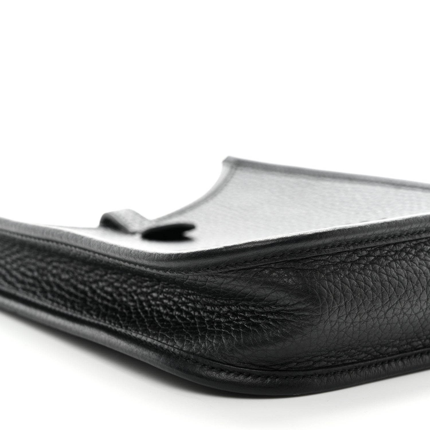 Hermes Taurillon Clemence Evelyne TPM Black 9 of 10