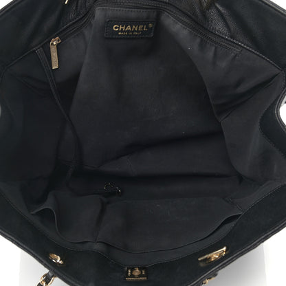 Chanel Caviar Quilted Large Shopping Tote Black 5 of 16