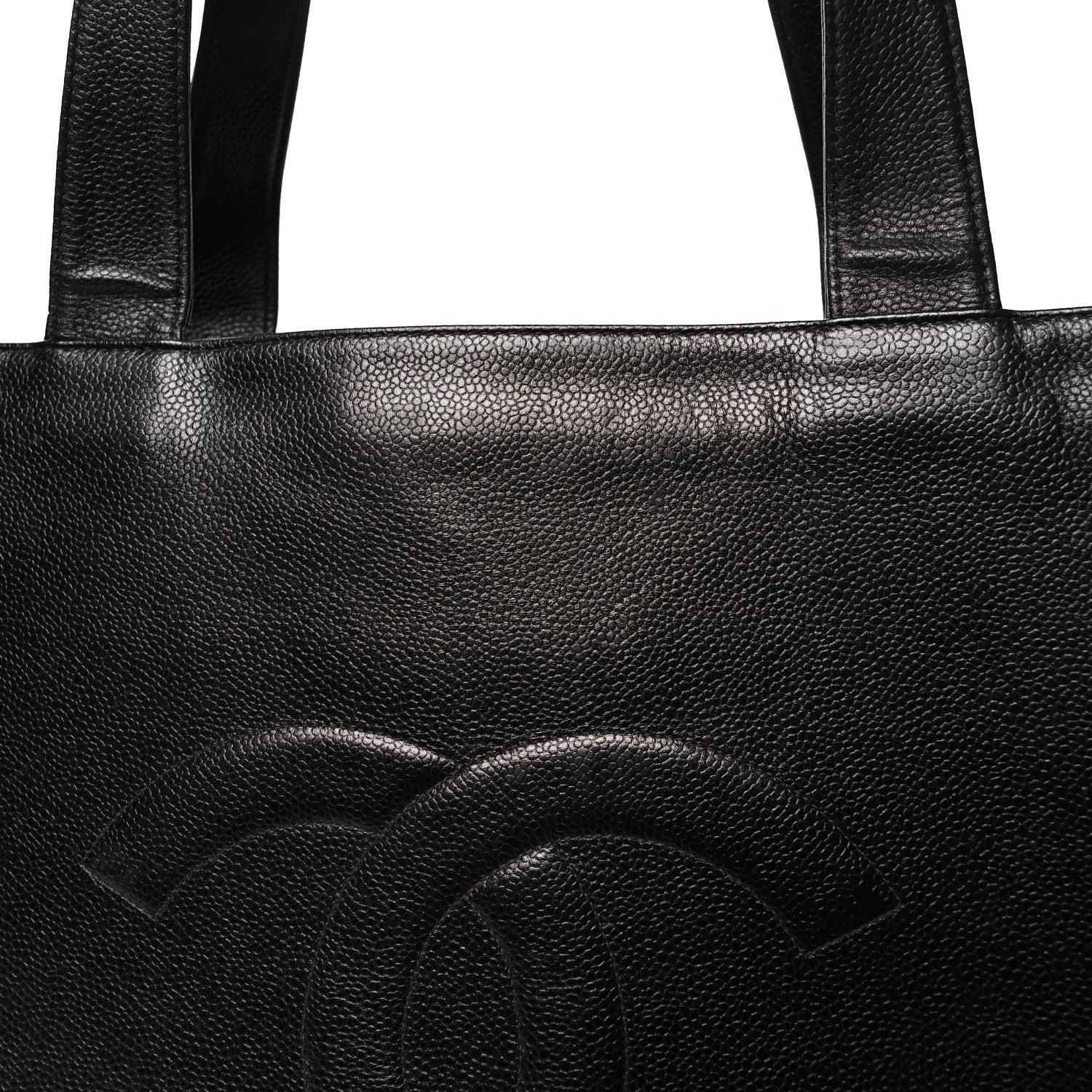 Chanel Caviar CC Tote Black 12 of 12