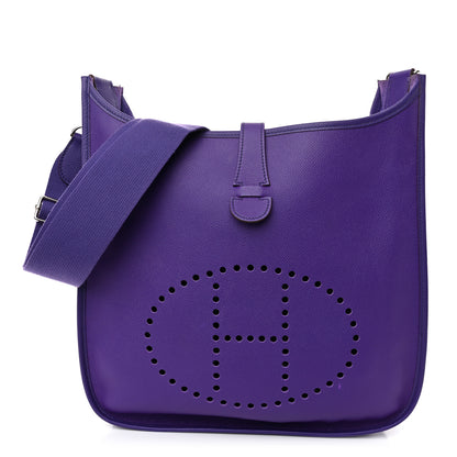 Hermes Epsom Evelyne GM III Iris 1 of 11
