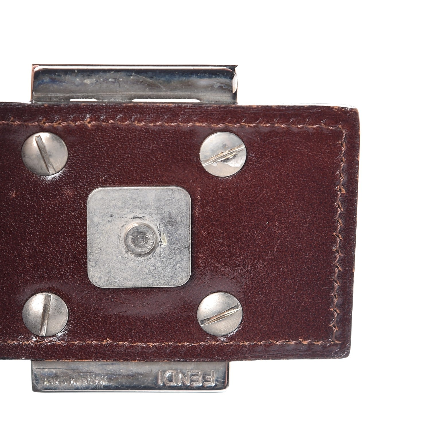 Fendi Zucca Shoulder Bag Tobacco 6 of 9