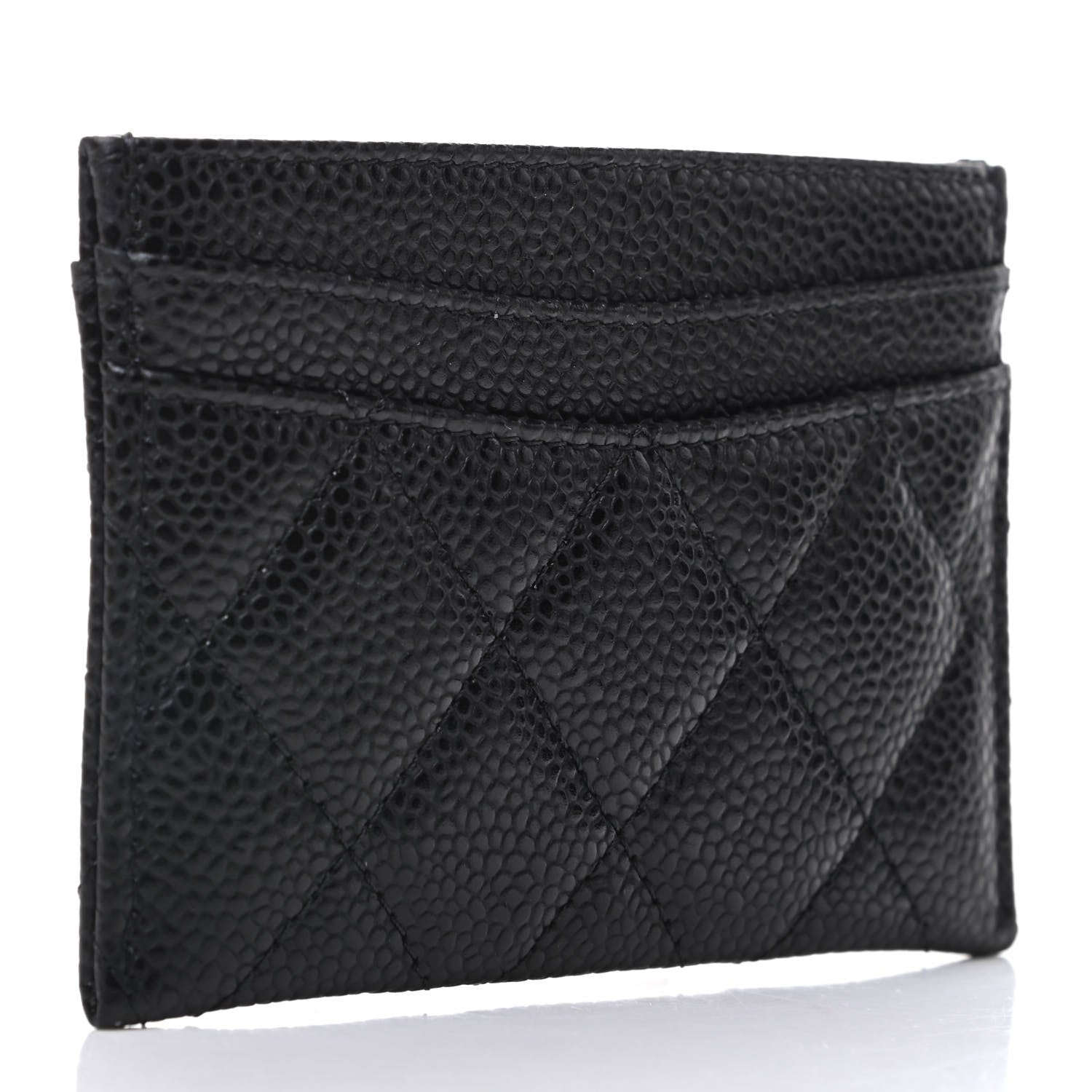 Chanel Caviar Quilted Card Holder Black 3 of 8