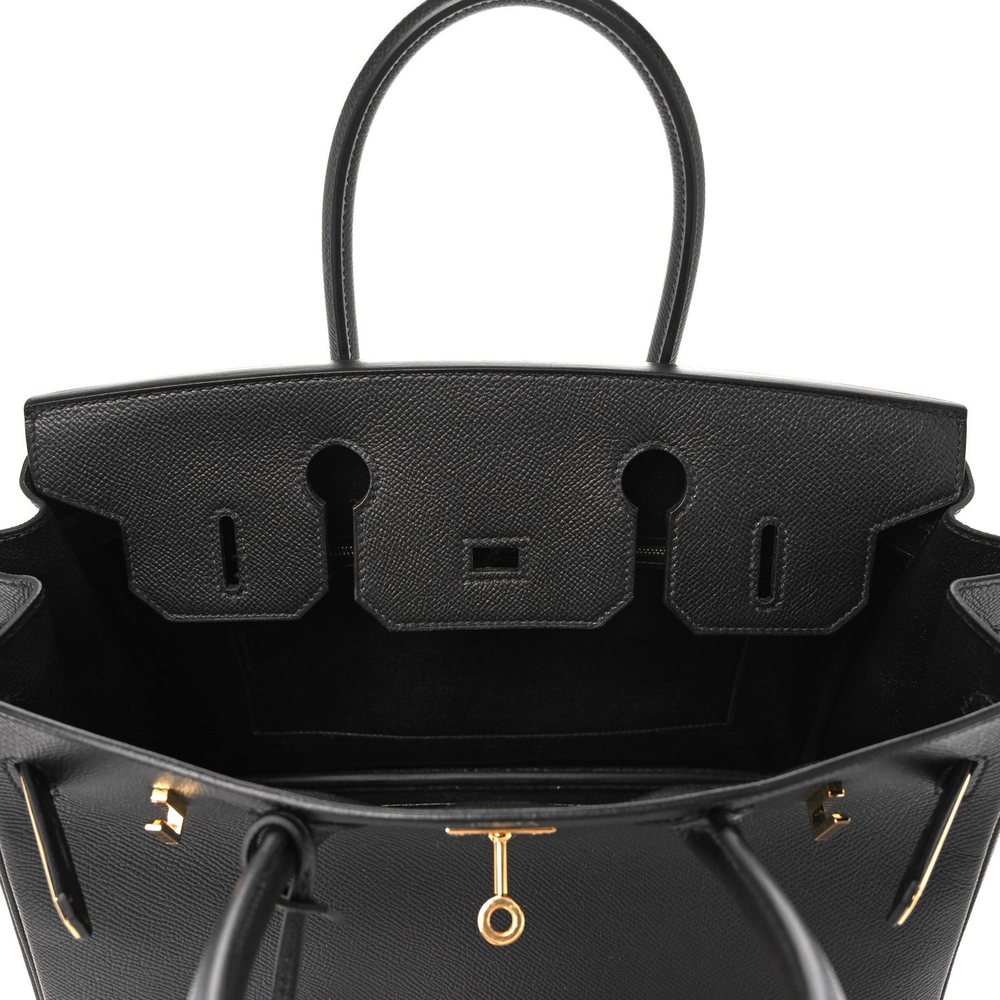 Epsom Birkin 30 Black