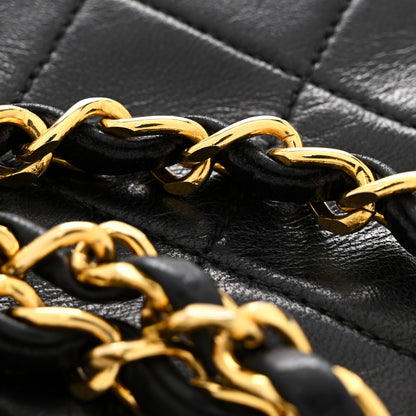 Chanel Lambskin Quilted Small Single Flap Black 14 of 16