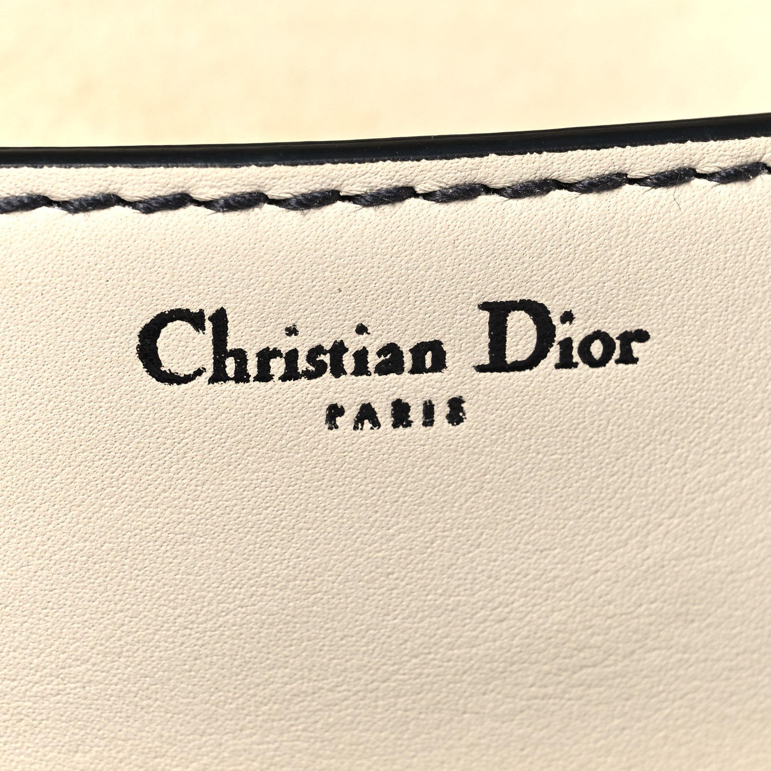Christian Dior Calfskin J'Adior Chain Flap Bag Beige Black 6 of 13