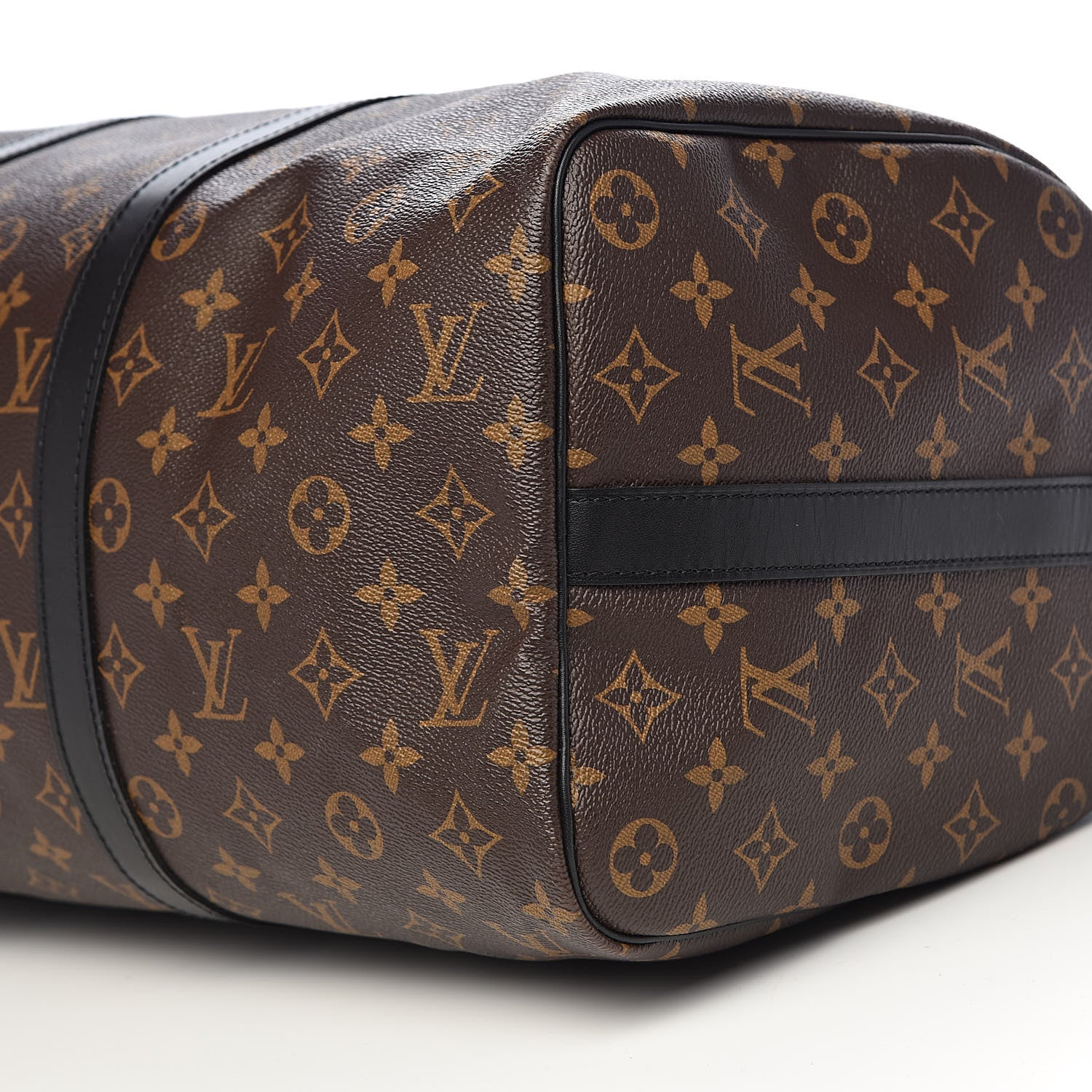 Louis Vuitton Monogram Macassar Keepall Bandouliere 45 10 of 11