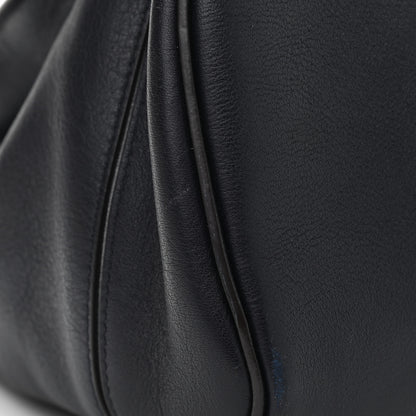 Chloe Calfskin Medium Owen Flap Bag Full Blue 12 of 14
