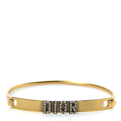 Christian Dior Metal Crystal Dio(r)evolution Bracelet Set Gold 5 of 11