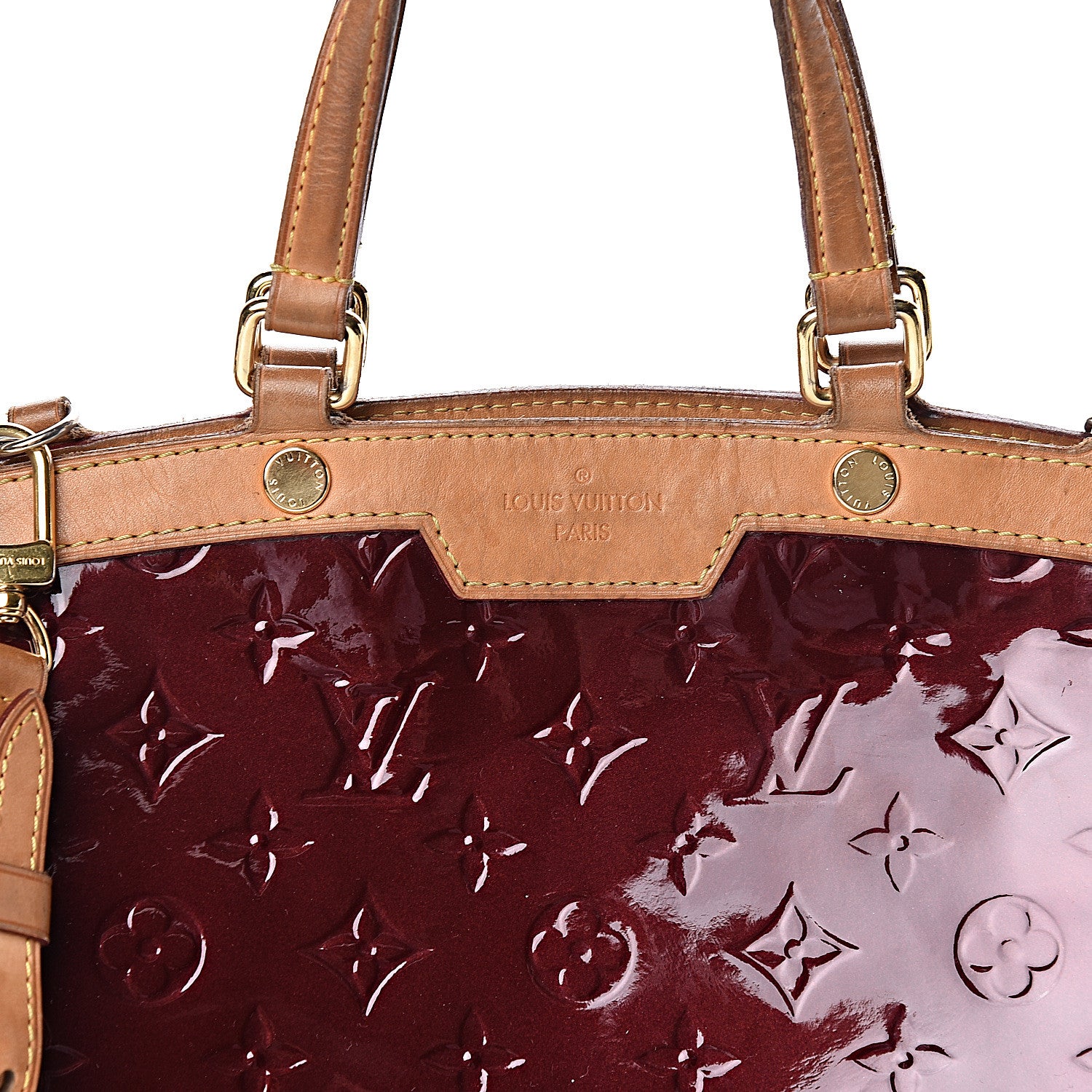 Louis Vuitton Vernis Brea MM Rouge Fauviste 16 of 16