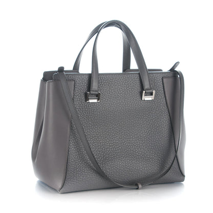 Jimmy Choo Smooth Grained Calfskin Large Alfie Tote Twilight 3 of 7