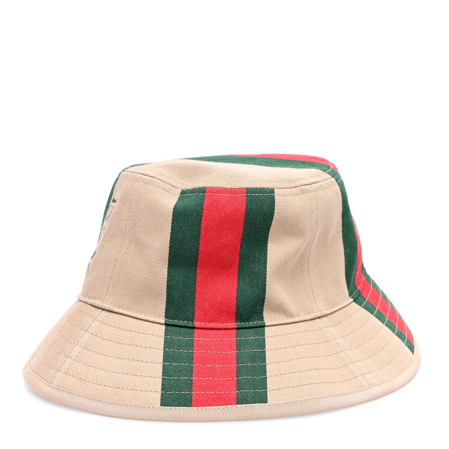 Monogram Canvas Web Bucket Hat L Beige