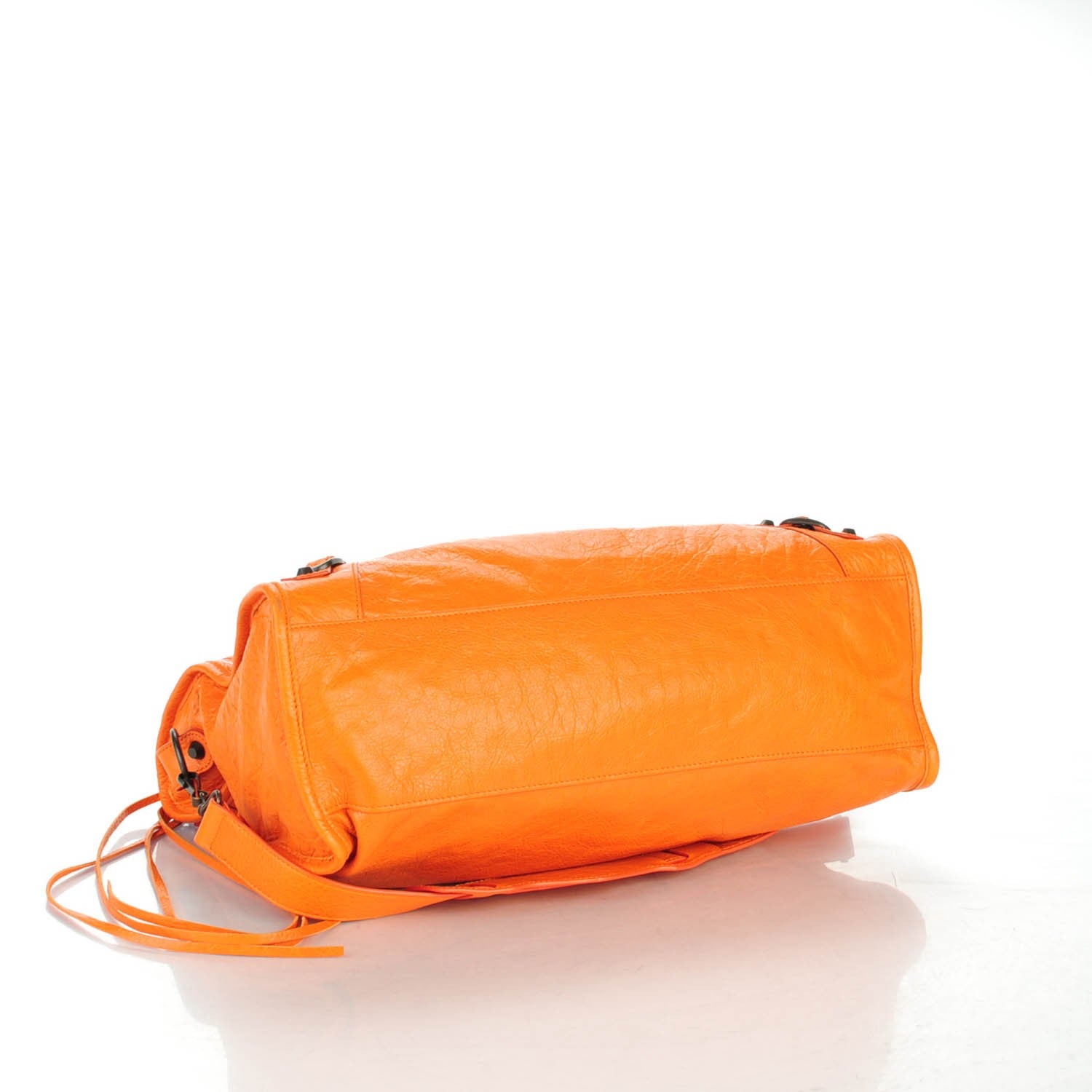 Balenciaga Agneau Classic Hardware City Tangerine 4 of 7