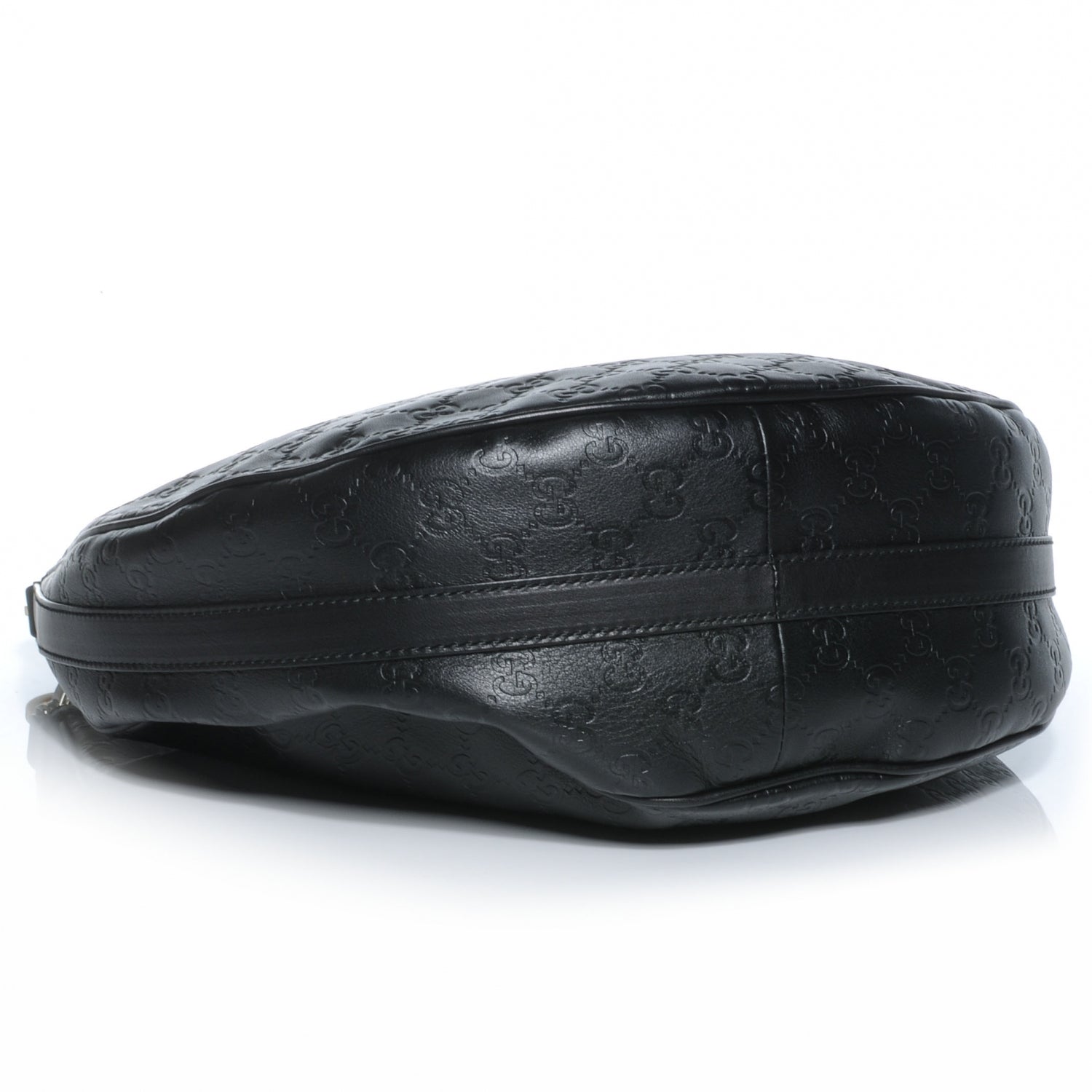 Gucci Guccissima GG Twins Medium Hobo Black 4 of 7