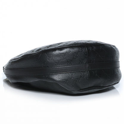 Gucci Guccissima GG Twins Medium Hobo Black 4 of 7
