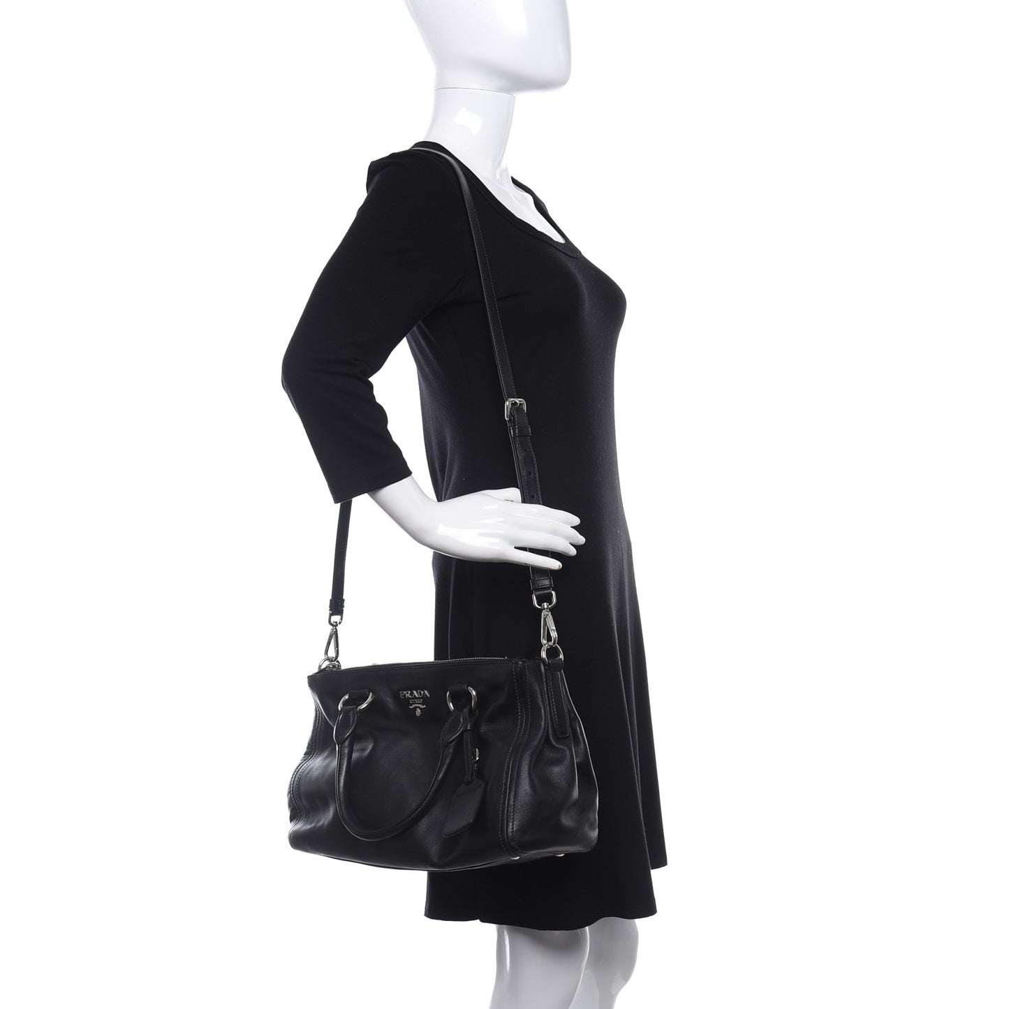 Soft Calfskin Tote Black