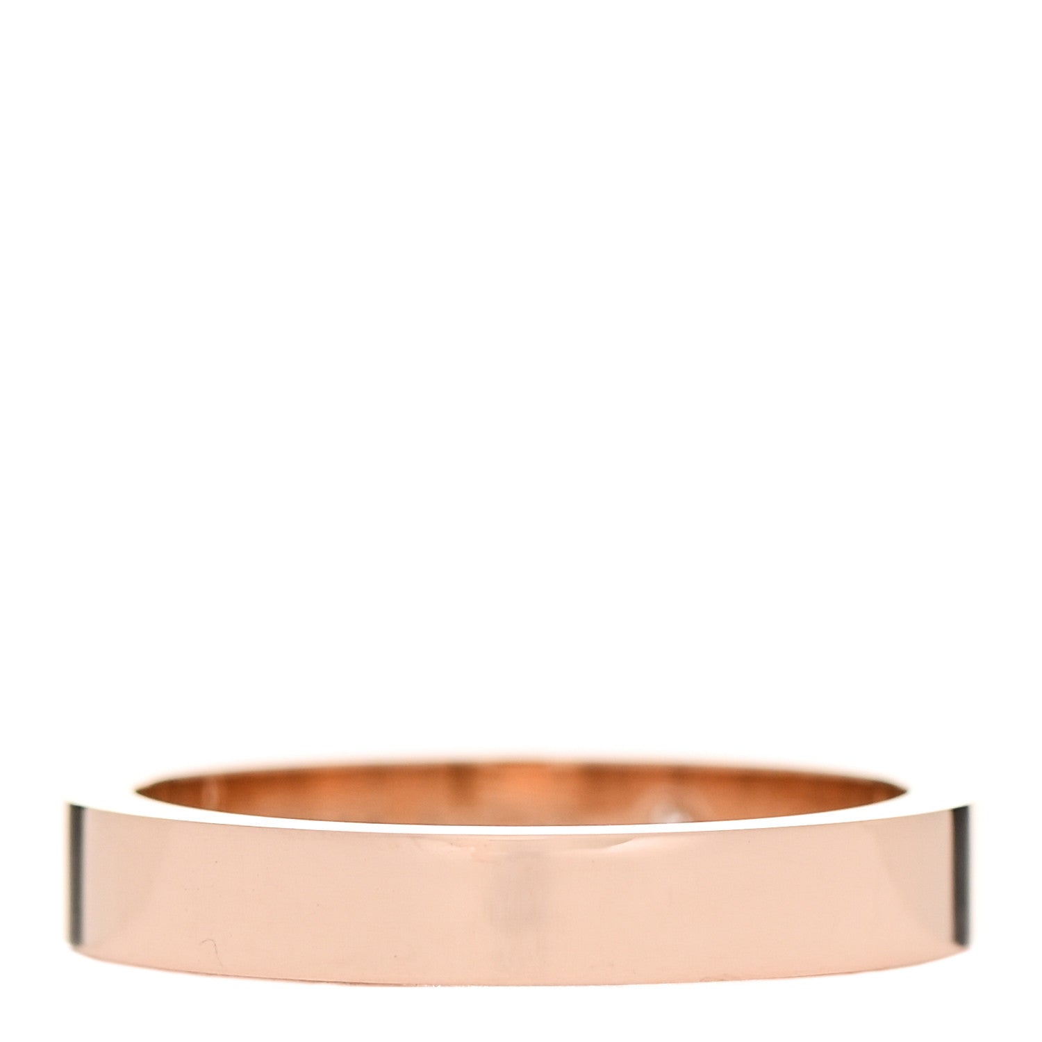 Cartier 18K Pink Gold Diamond 3mm C De Cartier Wedding Band Ring 49 5 3 of 5