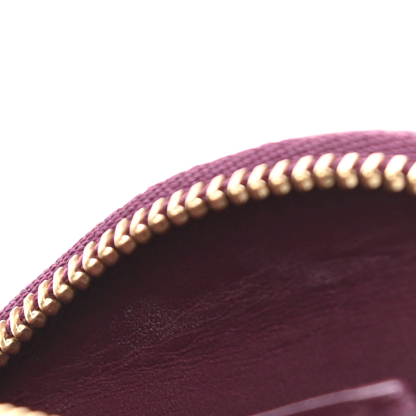 Vernis Coeur Heart Coin Purse Amarante