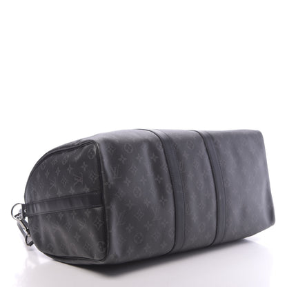 Louis Vuitton Monogram Eclipse Keepall Bandouliere 45 3 of 10