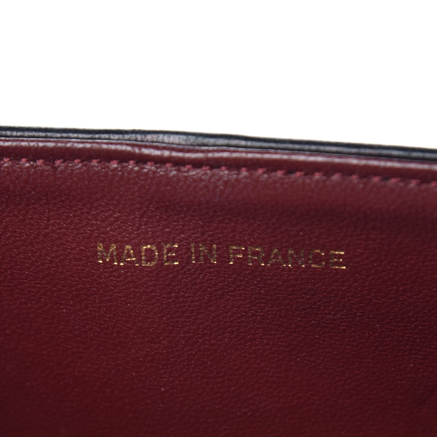 Lambskin Quilted Small Double Flap Black