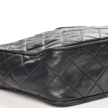 Chanel Lambskin Quilted CC Camera Case Black 10 of 11