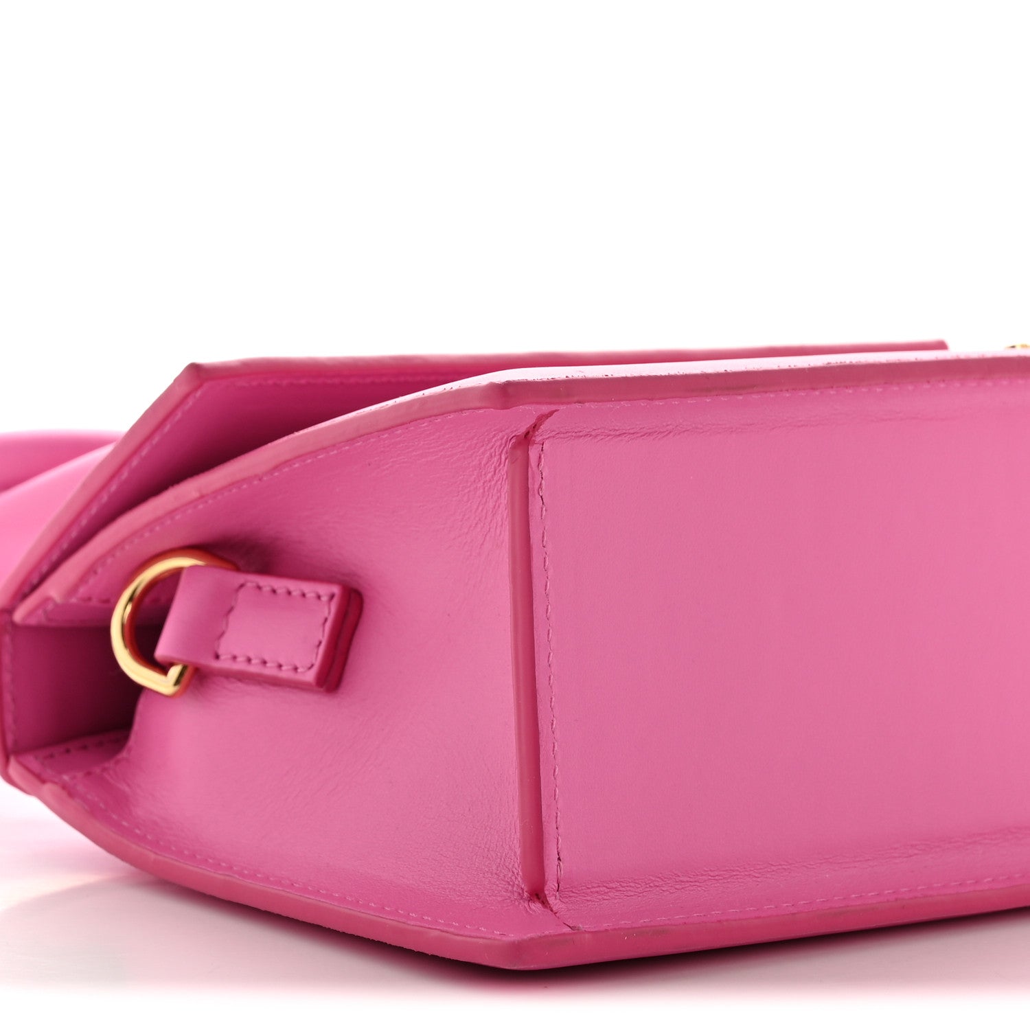 Jacquemus Smooth Calfskin Le Chiquito Noeud Neon Pink 9 of 12