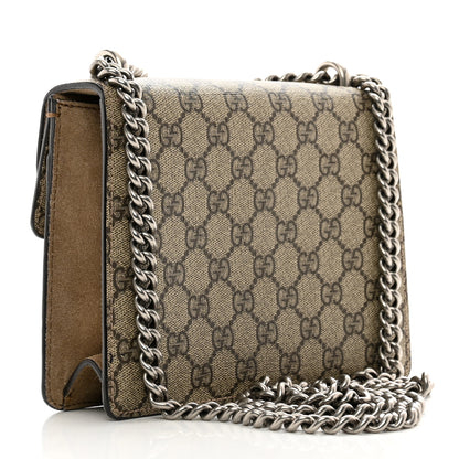 Gucci GG Supreme Monogram Mini Dionysus Shoulder Bag Taupe 3 of 14