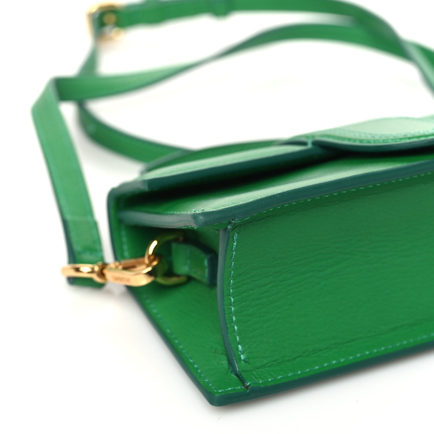 Smooth Calfskin Le Bambino Green
