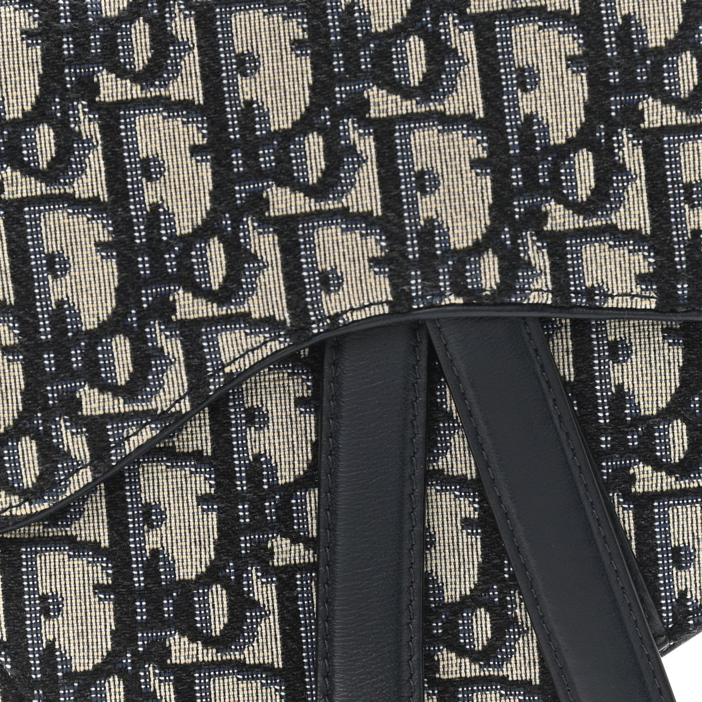 Oblique Saddle Belt Pouch Blue