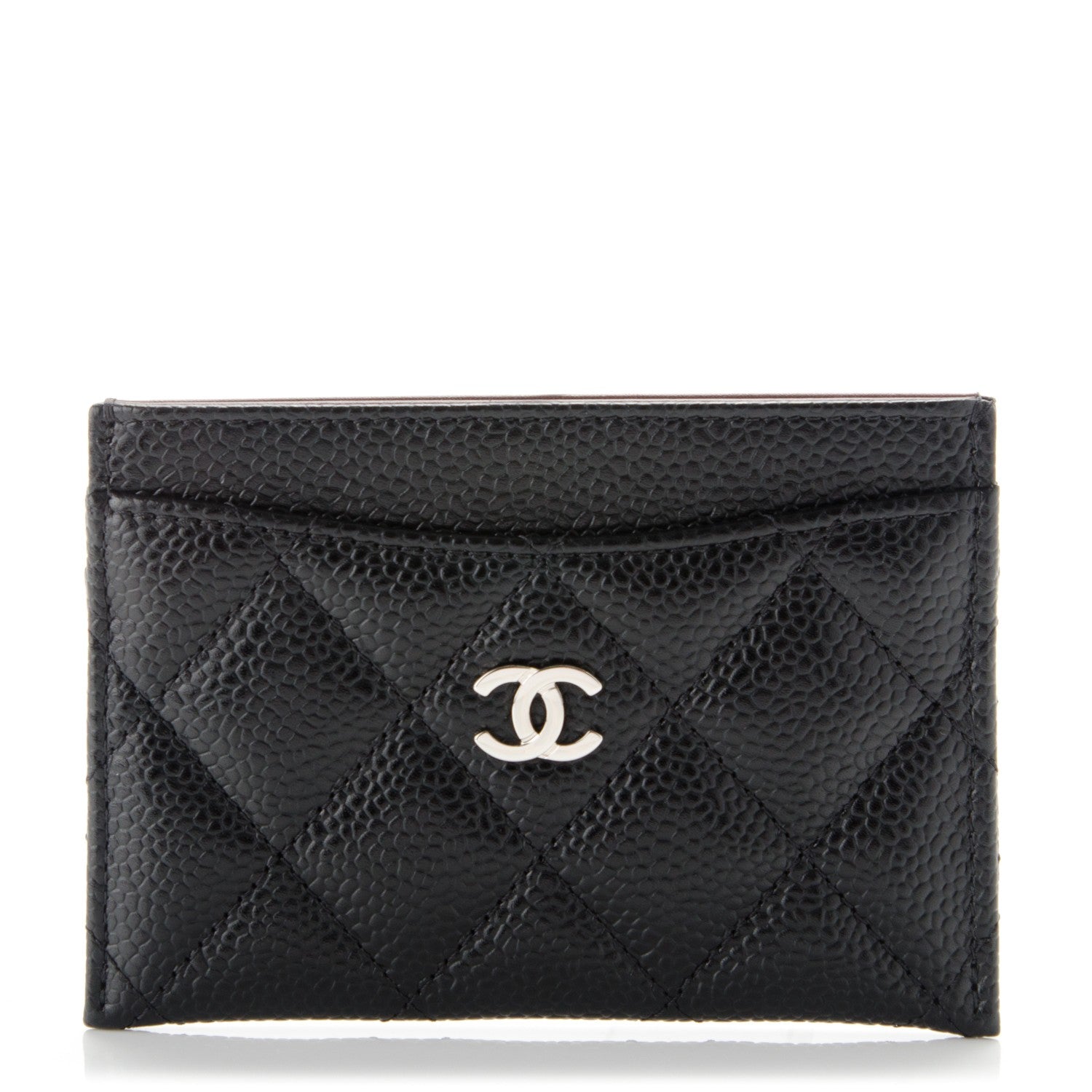 Chanel Caviar Quilted Card Holder Black 1 of 7