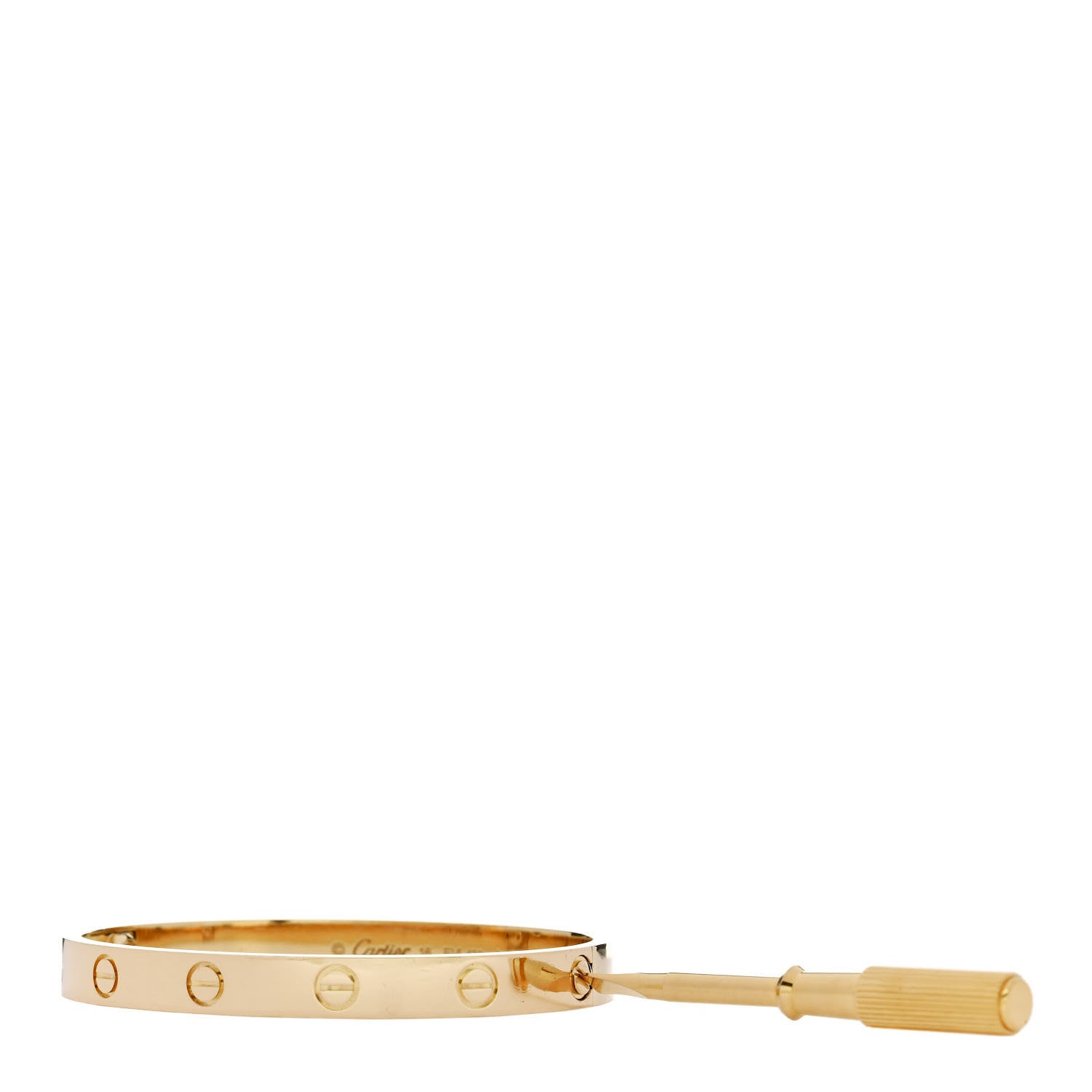 Cartier 18K Yellow Gold LOVE Bracelet 16 3 of 9