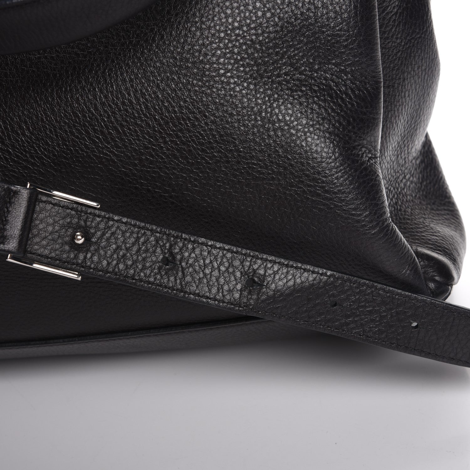 Givenchy Waxy Grained Calfskin Medium Pandora Pure Flap Bag Black 11 of 11