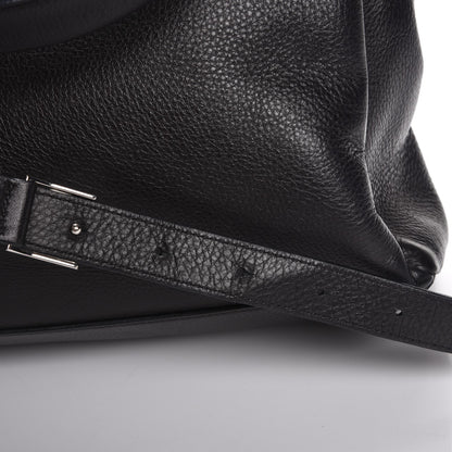 Givenchy Waxy Grained Calfskin Medium Pandora Pure Flap Bag Black 11 of 11