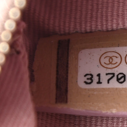 Chanel Iridescent Calfskin Quilted Small Cosmetic Case Pink 7 of 8