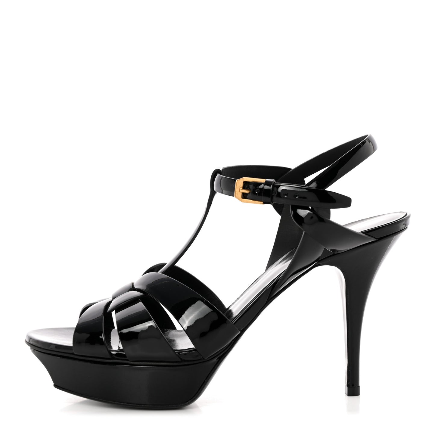 Patent Tribute 105 Platform Sandals 41 Black