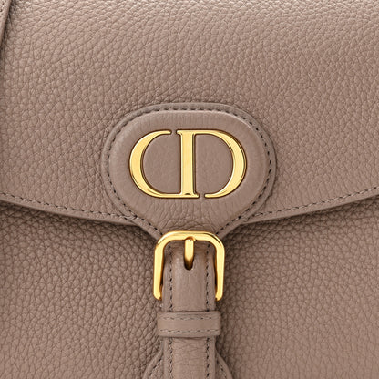 Christian Dior Grained Calfskin Medium Bobby Flap Taupe 8 of 10