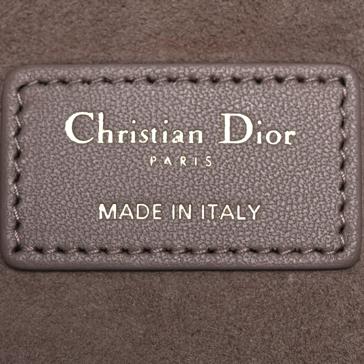 Christian Dior Lambskin Cannage Small Diortravel Vanity Case Warm Taupe 6 of 10