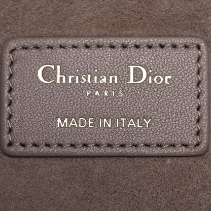 Christian Dior Lambskin Cannage Small Diortravel Vanity Case Warm Taupe 6 of 10