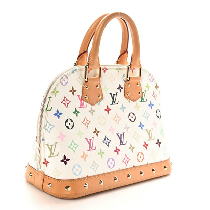 Louis Vuitton Monogram Multicolor Alma PM White 3 of 9