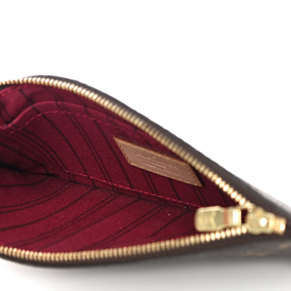 Louis Vuitton Monogram Neverfull PM Pochette Fuchsia 5 of 13