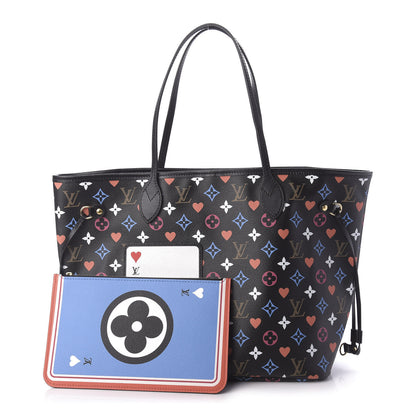 Louis Vuitton Game On Neverfull MM Black 1 of 10